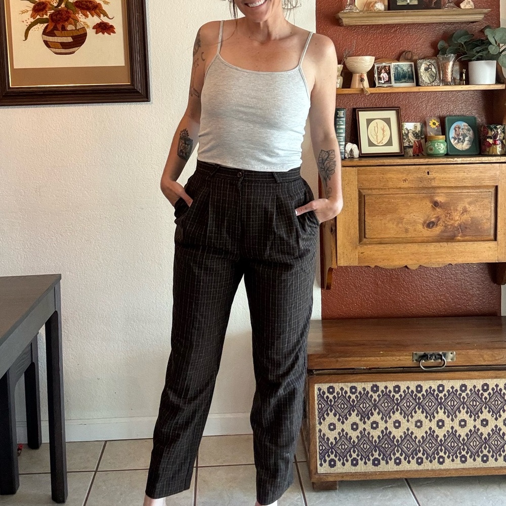Michele Brown High-Waisted Trousers